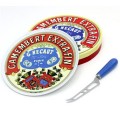 Camembert Cheese Platter and Knife